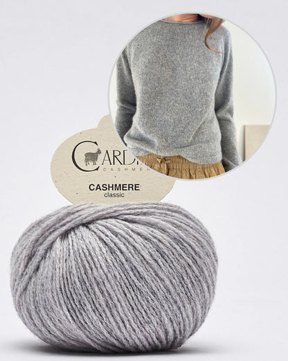 Plain Yoke Sweater Cashmere | schlicht und weich aus Classic Cashmere von Cardiff