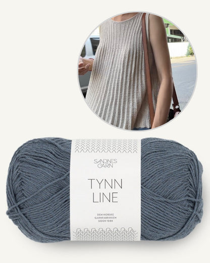 Pleated Top | bewegtes Faltenmuster mit Tynn Line