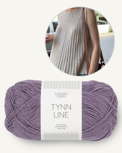 Pleated Top | bewegtes Faltenmuster mit Tynn Line