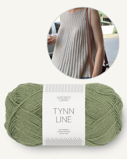 Pleated Top | bewegtes Faltenmuster mit Tynn Line