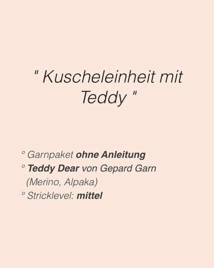 Polarteddyjacket | super Kuscheljacke aus Teddy Dear von Gepard Garn