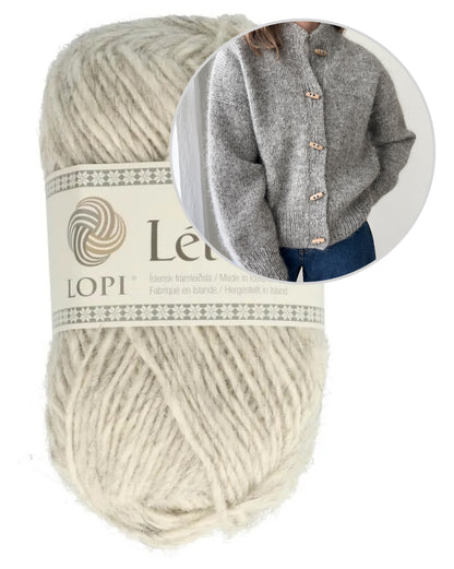 Port Jacket | boxy Silhouette mit Lettlopi von Lopi Island