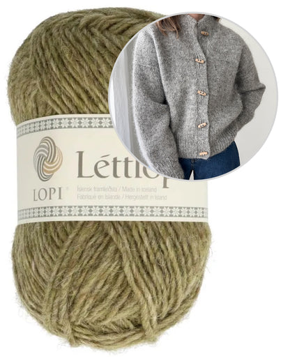 Port Jacket | boxy Silhouette mit Lettlopi von Lopi Island