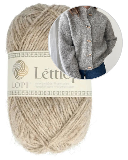 Port Jacket | boxy Silhouette mit Lettlopi von Lopi Island