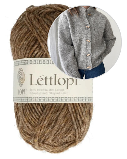 Port Jacket | boxy Silhouette mit Lettlopi von Lopi Island