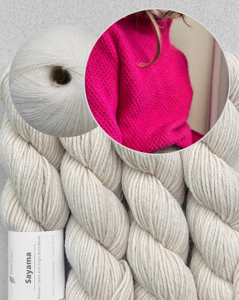 Ppoppo Sweater von Aegyoknit mit Sayama und Cashmere Lace von Pascuali 9