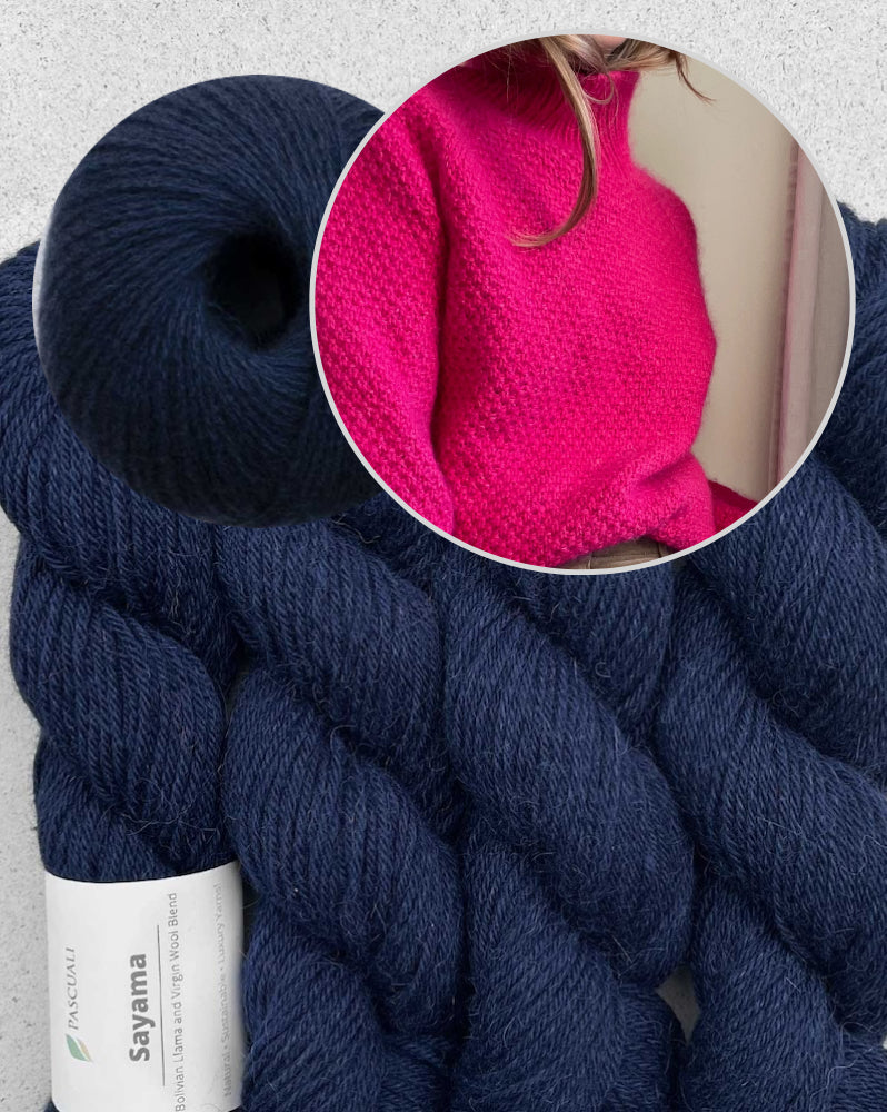 Ppoppo Sweater von Aegyoknit mit Sayama und Cashmere Lace von Pascuali 14