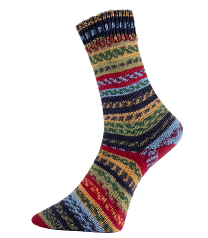 Fjord Socks Puzzle 4-fach | magische Muster in bezaubernden Farben