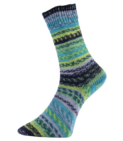 Fjord Socks Puzzle 4-fach | magische Muster in bezaubernden Farben
