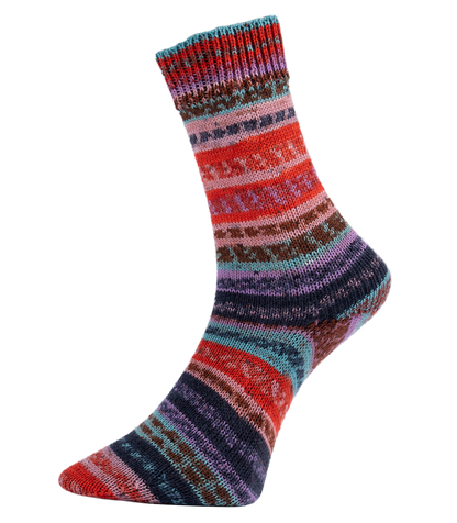 Fjord Socks Puzzle 4-fach | magische Muster in bezaubernden Farben