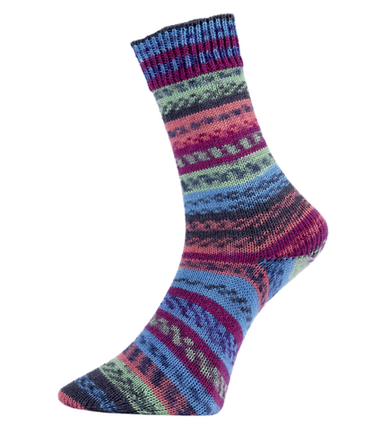 Fjord Socks Puzzle 4-fach | magische Muster in bezaubernden Farben