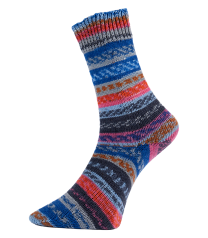 Fjord Socks Puzzle 4-fach | magische Muster in bezaubernden Farben