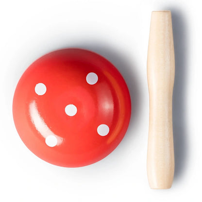 Stuffing mushroom fly agaric 