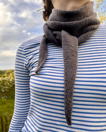 The Easiest Shawl in the World | casually soft made from Cheeky Merino Joy by Rosy Green Wool