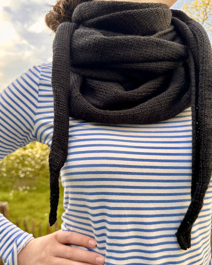 The Easiest Shawl in the World | casually soft made from Cheeky Merino Joy by Rosy Green Wool