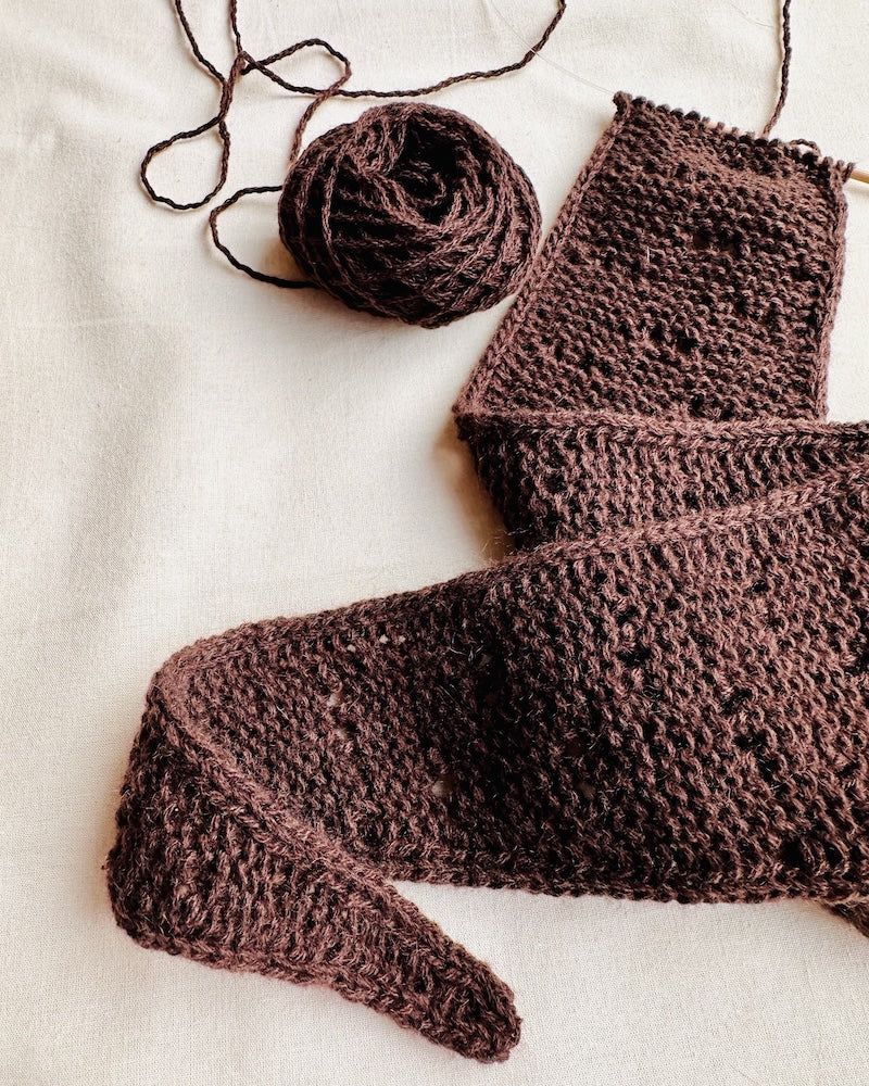 Rabea von gute-garne Fortune Cookie Shawl mit Classic Cashmere von Cardiff 10