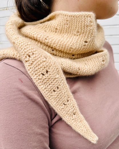 Rabea von gute-garne Fortune Cookie Shawl mit Classic Cashmere von Cardiff 7