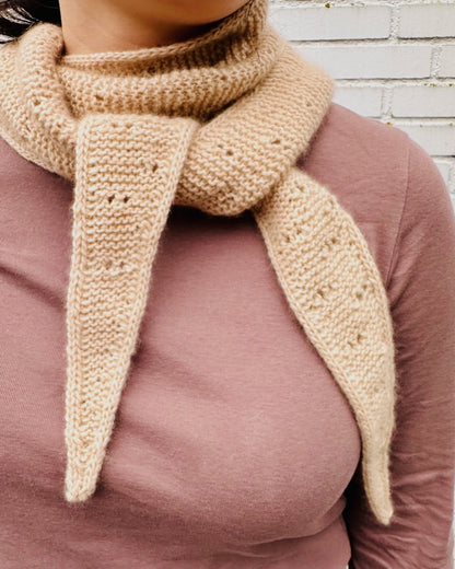 Rabea von gute-garne Fortune Cookie Shawl mit Classic Cashmere von Cardiff 11