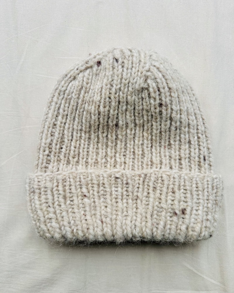 Wintermütze von Rabea von gute-garne mit Fritidsgarn und Tynn Silk Mohair von Sandnes Garn 