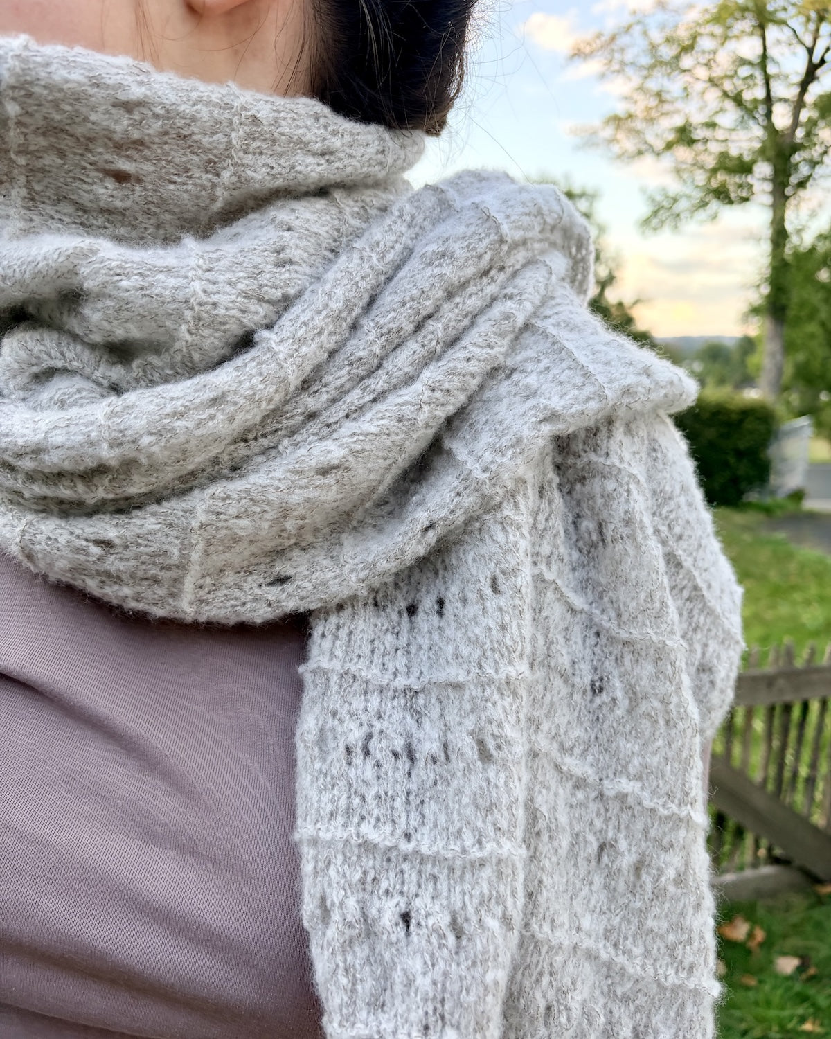 Cirrus Wrap von Rabea von gute-garne mit Cashmere Kumula von Gepard Garn 12