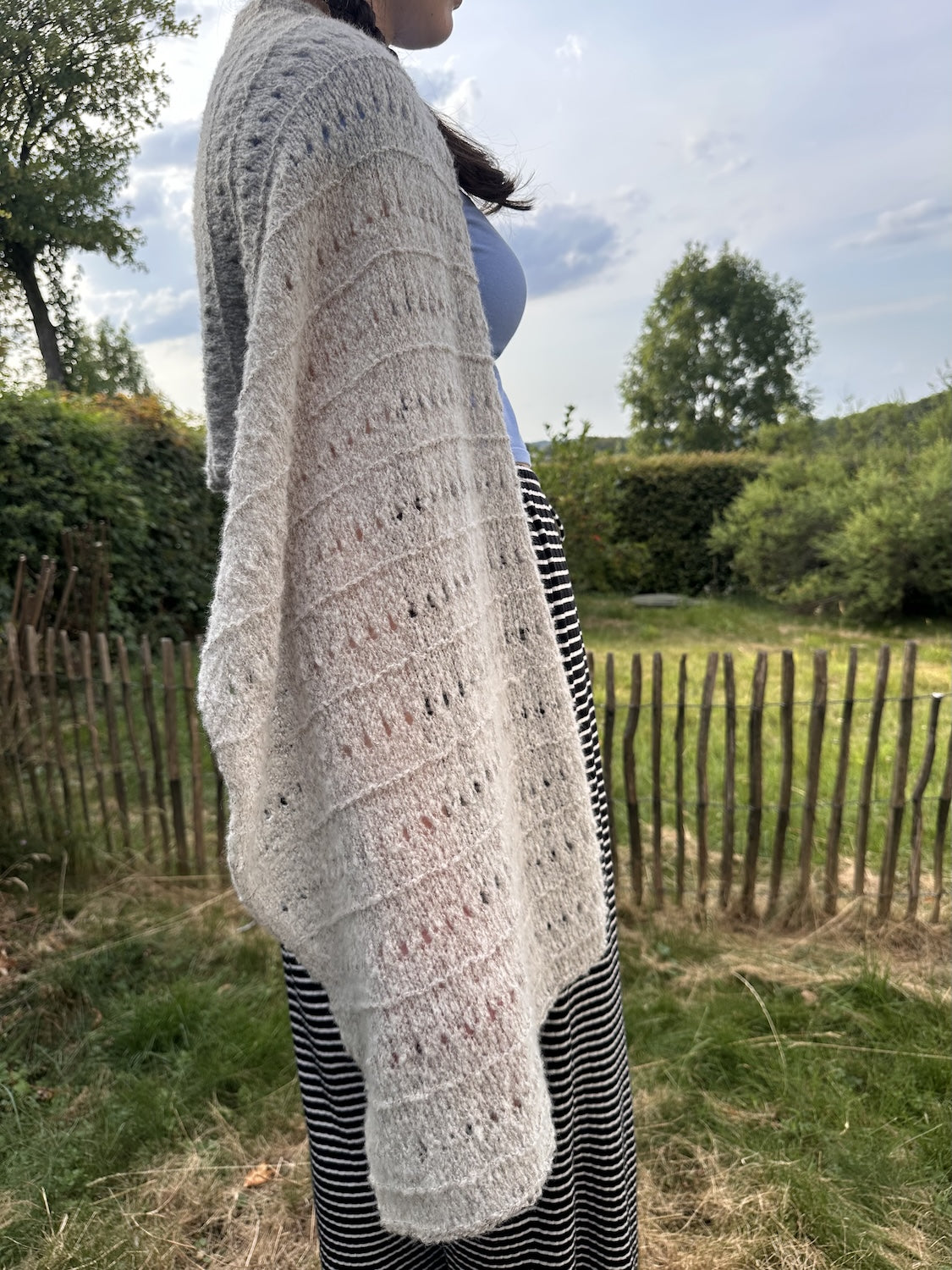 Cirrus Wrap von Rabea von gute-garne mit Cashmere Kumula von Gepard Garn 8