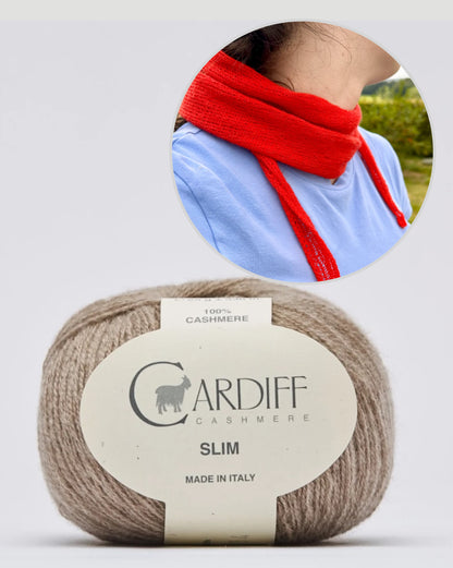 Écharpe Morgennebel | minimaliste et délicate en Slim de Cardiff Cashmere