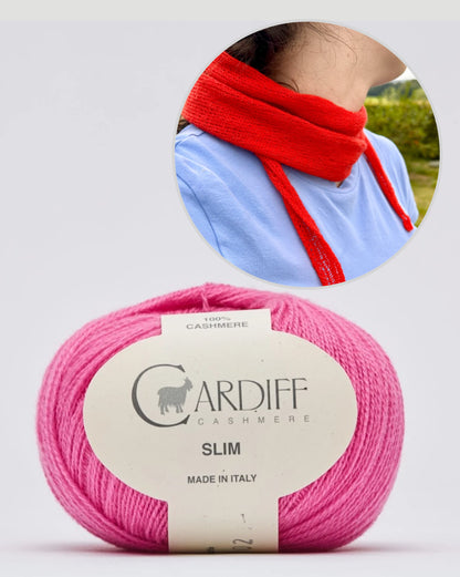 Écharpe Morgennebel | minimaliste et délicate en Slim de Cardiff Cashmere