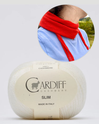 Écharpe Morgennebel | minimaliste et délicate en Slim de Cardiff Cashmere