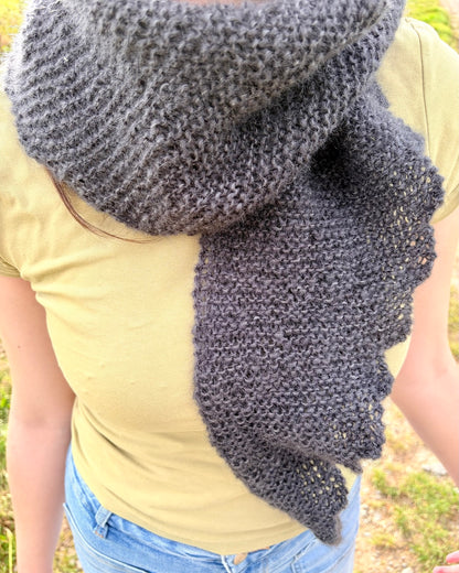 Morning Mist Scarf | fluffy delight in Le Gros Silk & Mohair by Biches & Bûches