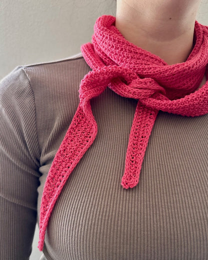 Pearl Summer Scarf | zartes Sommertuch aus Arctic Pearl von Pascuali