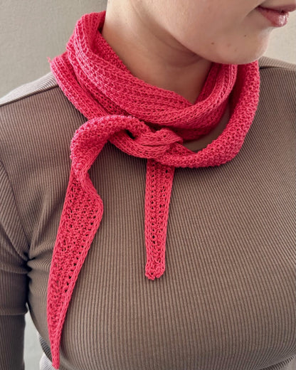 Pearl Summer Scarf | zartes Sommertuch aus Arctic Pearl von Pascuali