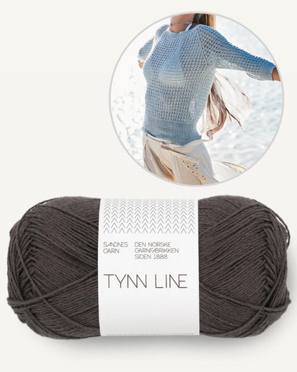 Raglannetz Pullover | perfekter Strandpullover aus Tynn Line von Sandnes Garn