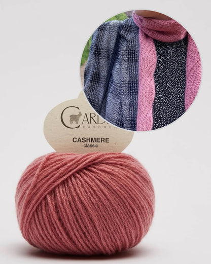 Ragna Tørklæde | enkelt mønster i Classic Cashmere fra Cardiff