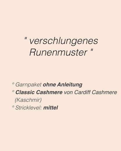 Ragna Tørklæde | enkelt mønster i Classic Cashmere fra Cardiff