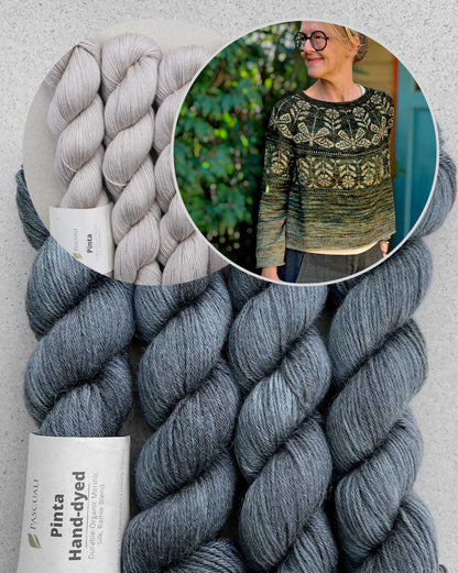Dragonfly Sweater | feines Libellenmuster aus Pinta von Pascuali