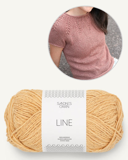 Raunioiset Shirt von SuvisKnits mit Line von Sandnes Garn 12