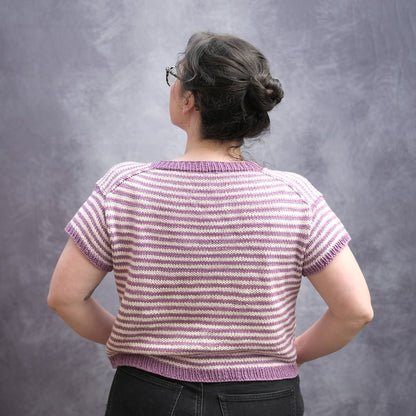 Rebecca Clow Lusk Shirt mit Line von Sandnes Garn 5