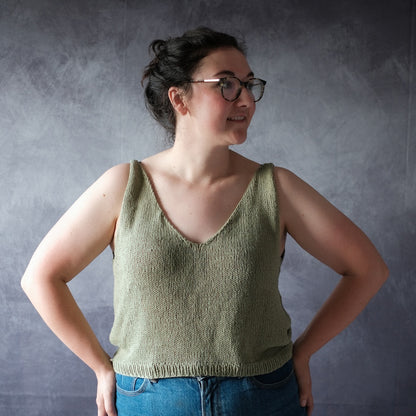 Tolsta Tank | Basic Top mit vielen Varianten aus Line von Sandnes Garn