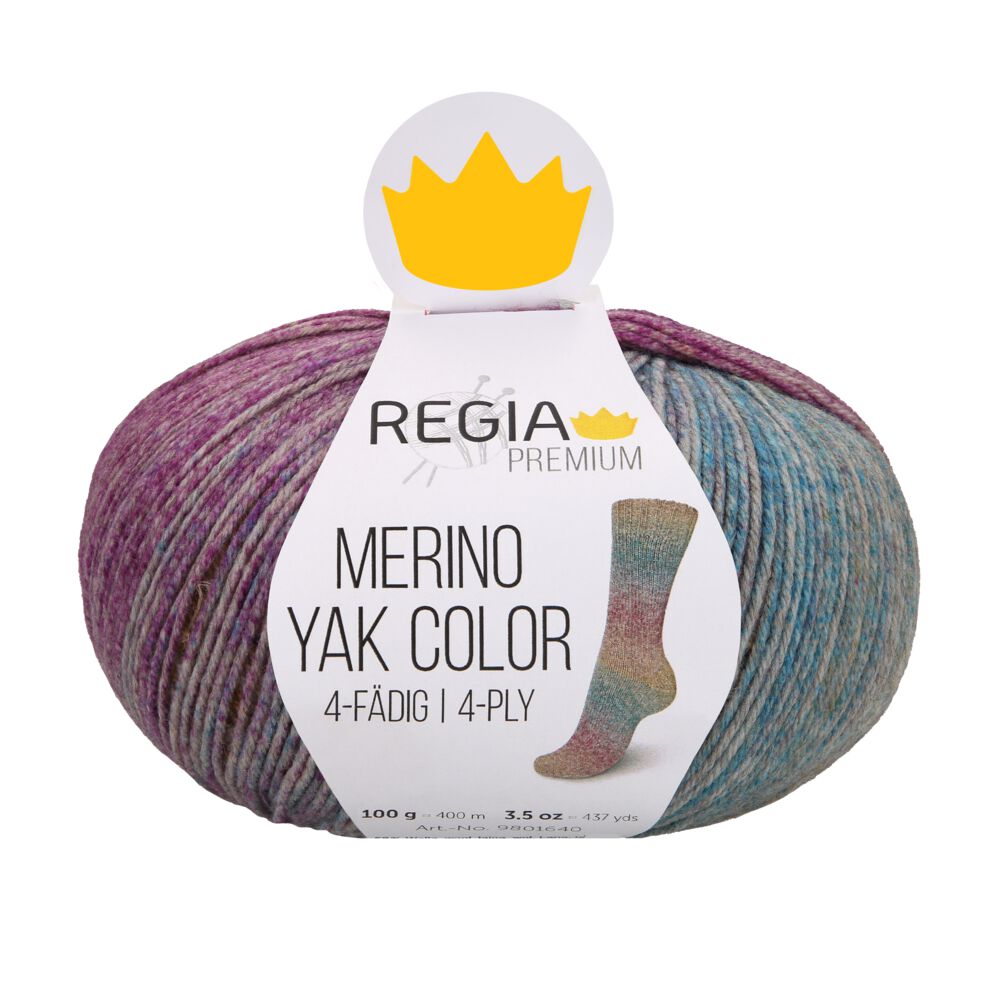 Premium Merino Yak Color 4-fach