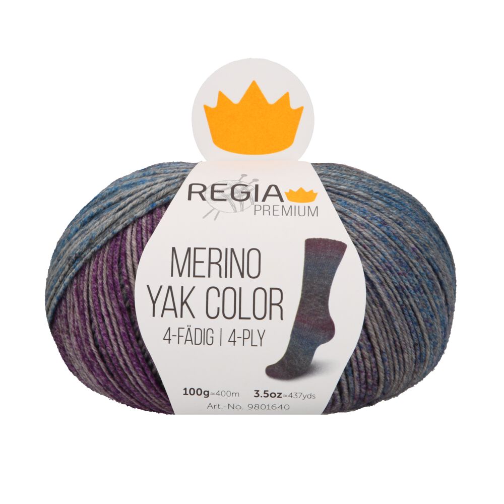 Premium Merino Yak Color 4-fach