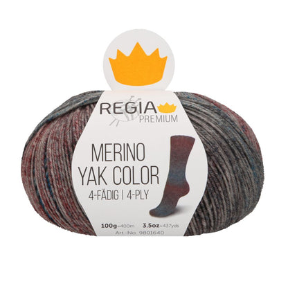Premium Merino Yak Color 4-fach
