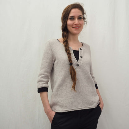Regina Moessmerl Yoki Sweater mit Allino von BC Garn 1