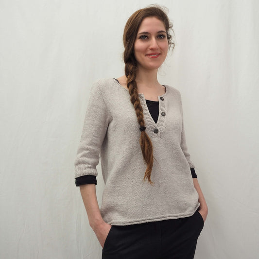 Regina Moessmerl Yoki Sweater mit Allino von BC Garn 1