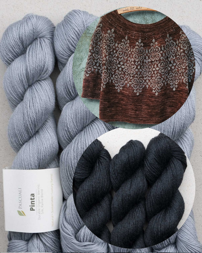 Renaissance Sweater von Elenor Mortensen mit Pinta / Pinta Handgefärbt von Pascuali 10