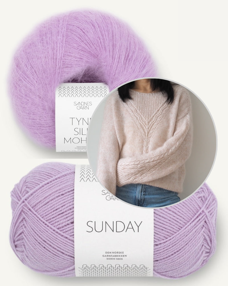 Joanna Ang  RibWave Sweater mit Sunday und Tynn Silk Mohair 11