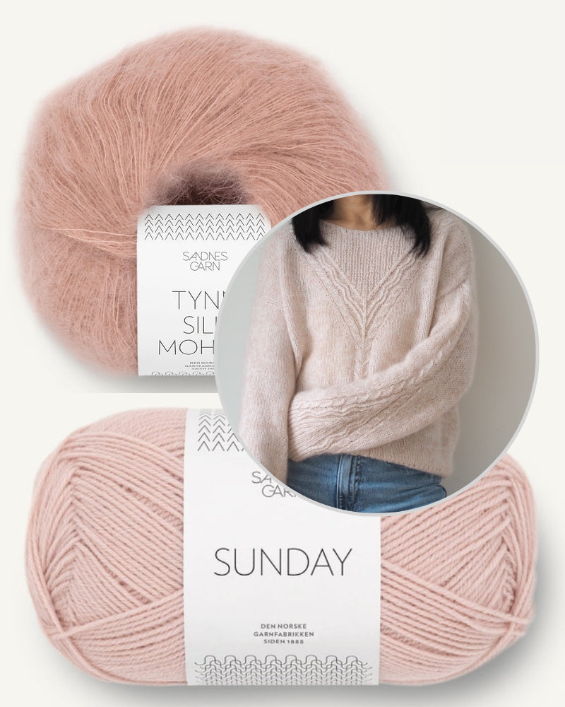 Joanna Ang  RibWave Sweater mit Sunday und Tynn Silk Mohair 9