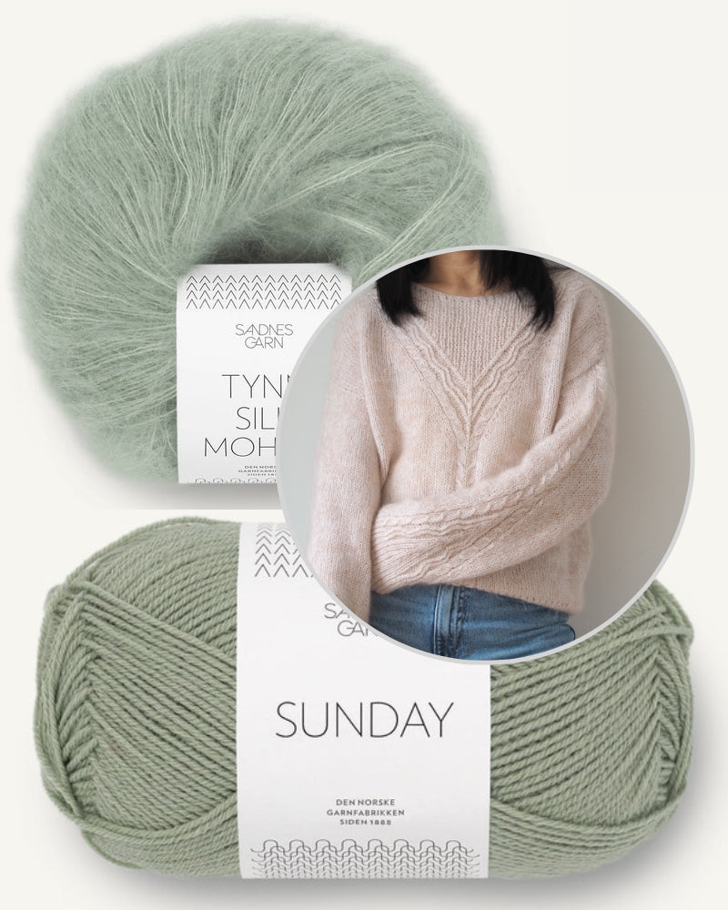 Joanna Ang  RibWave Sweater mit Sunday und Tynn Silk Mohair 12