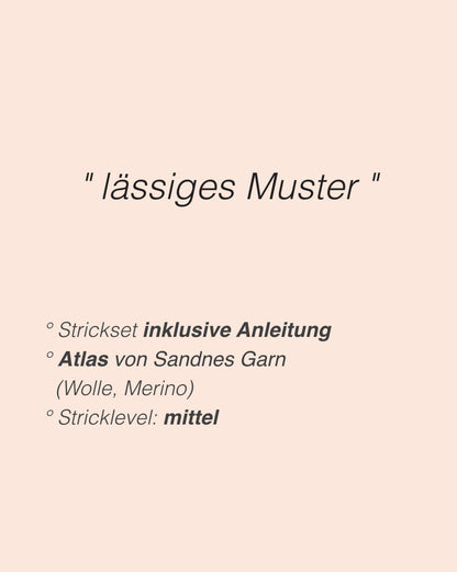 Ridge Sweater Man | schöne Streifen aus Atlas von Sandnes Garn