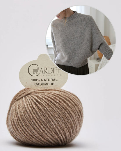 Robin Sweater | edler Kaschmir Pullover aus Classic Cashmere von Cardiff