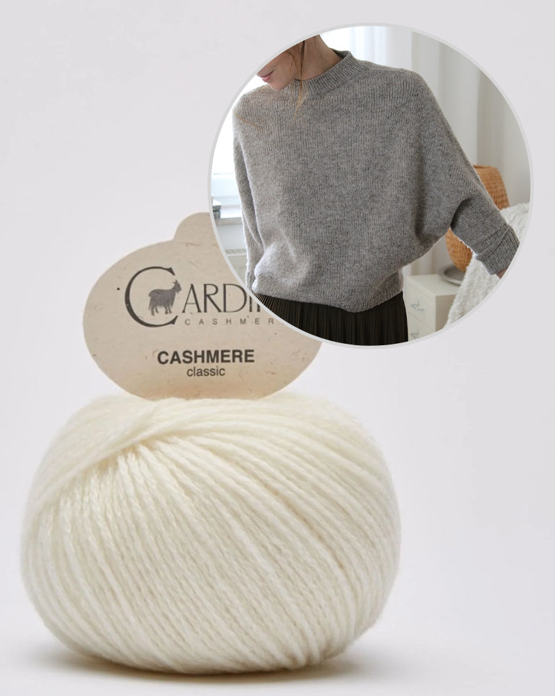Robin Sweater | edler Kaschmir Pullover aus Classic Cashmere von Cardiff